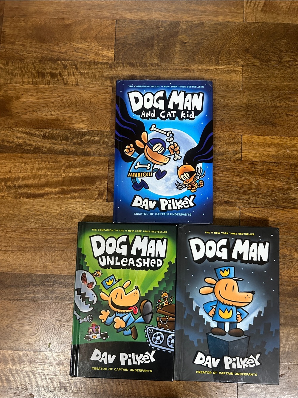 3 Dog Man Books